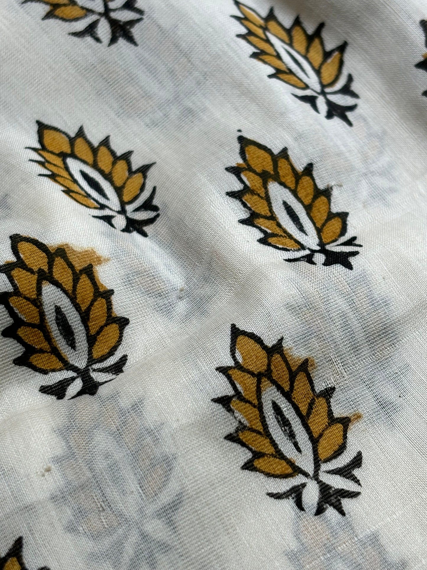 Maheshwari Silk Cotton - Hand Block