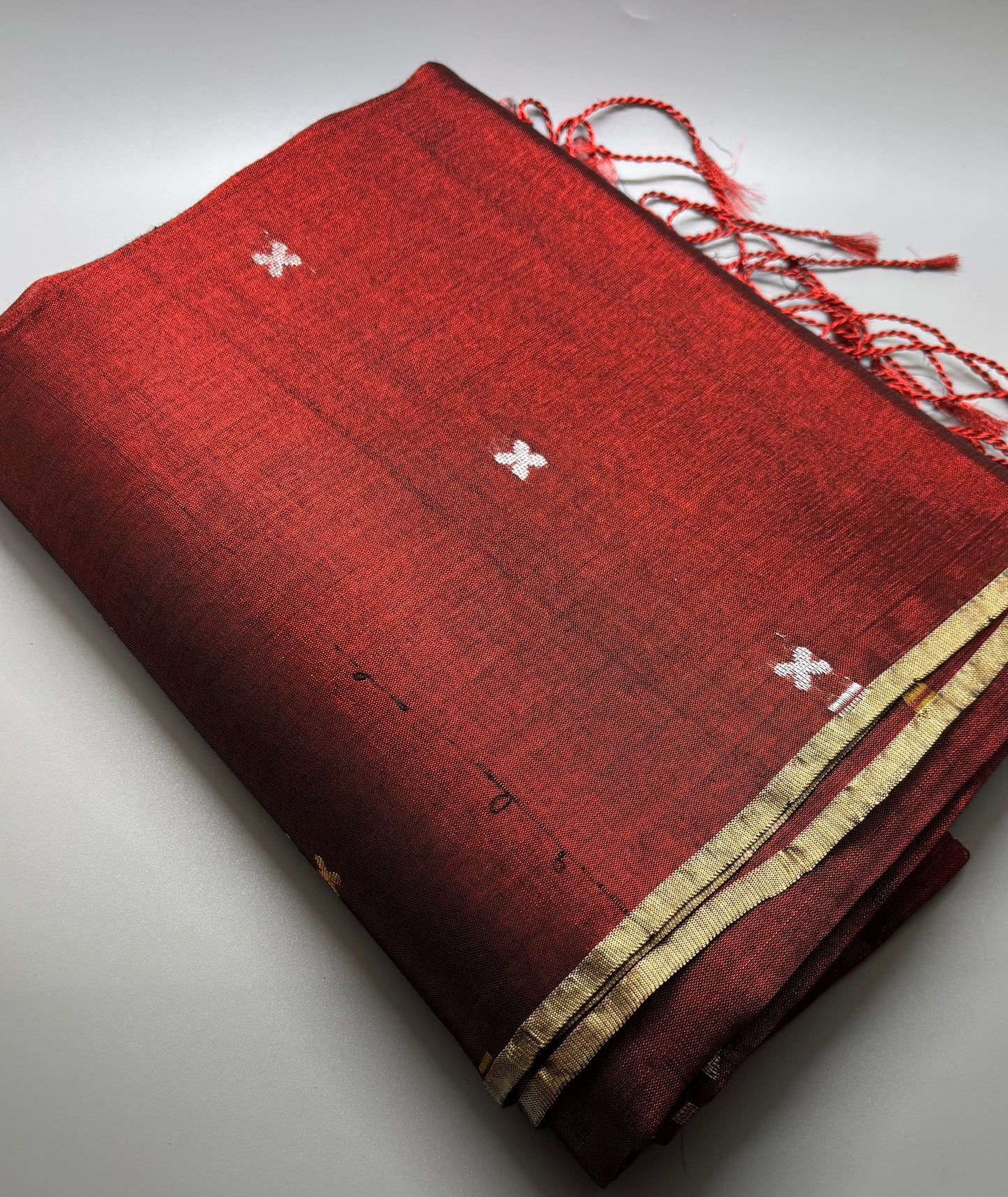 Bengal Tissue Linen - Jamdani Motif