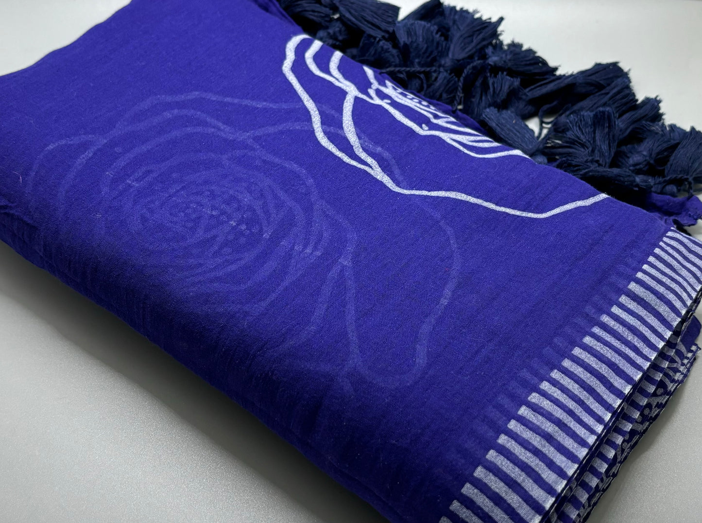 Bengal Mul Cotton - Rose Print