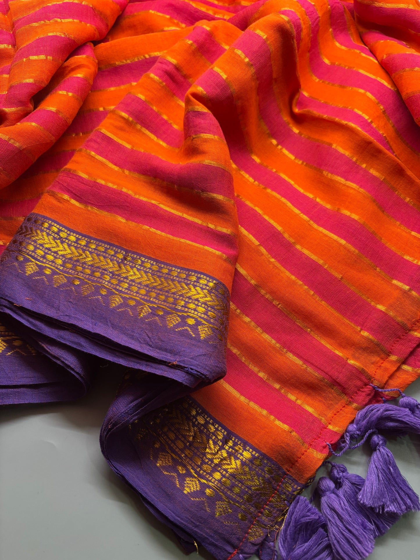 Bengal Mul Cotton -Stripes