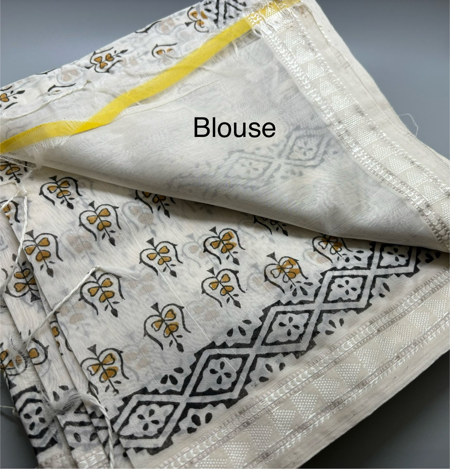Maheshwari Silk Cotton - Hand Block