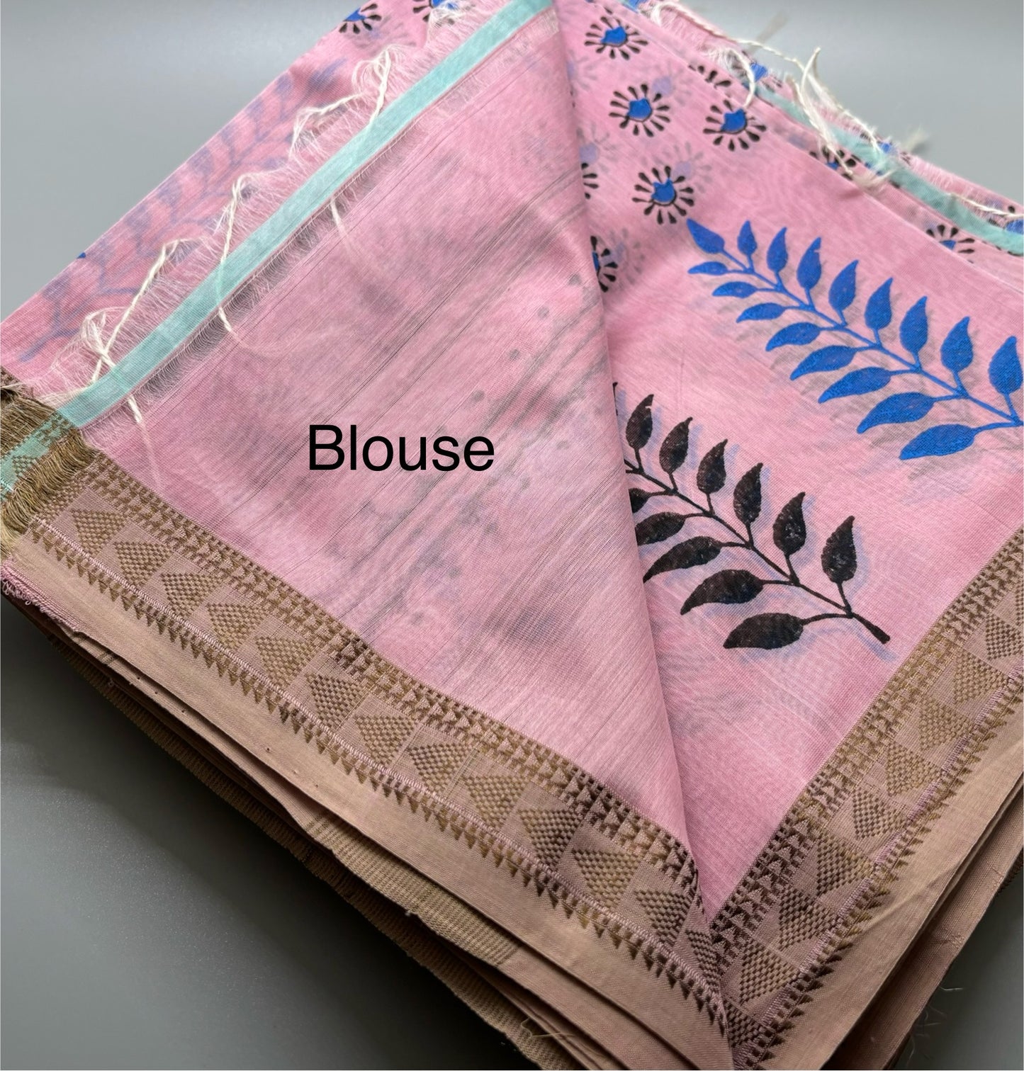 Maheshwari Silk Cotton - Hand Block