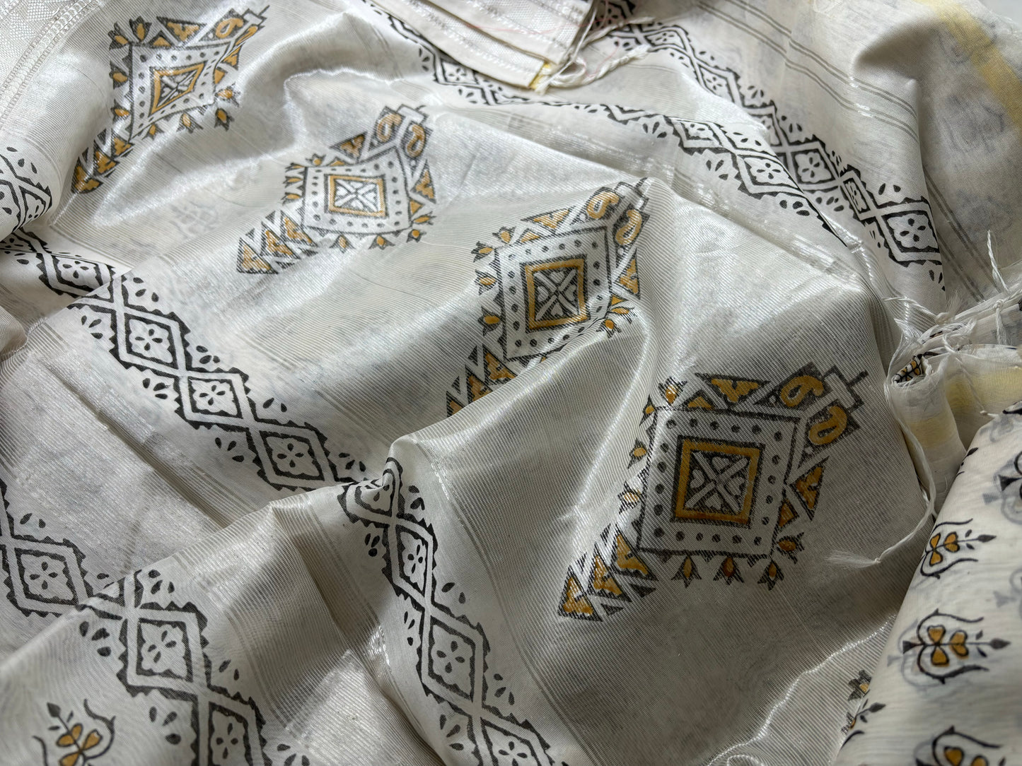 Maheshwari Silk Cotton - Hand Block