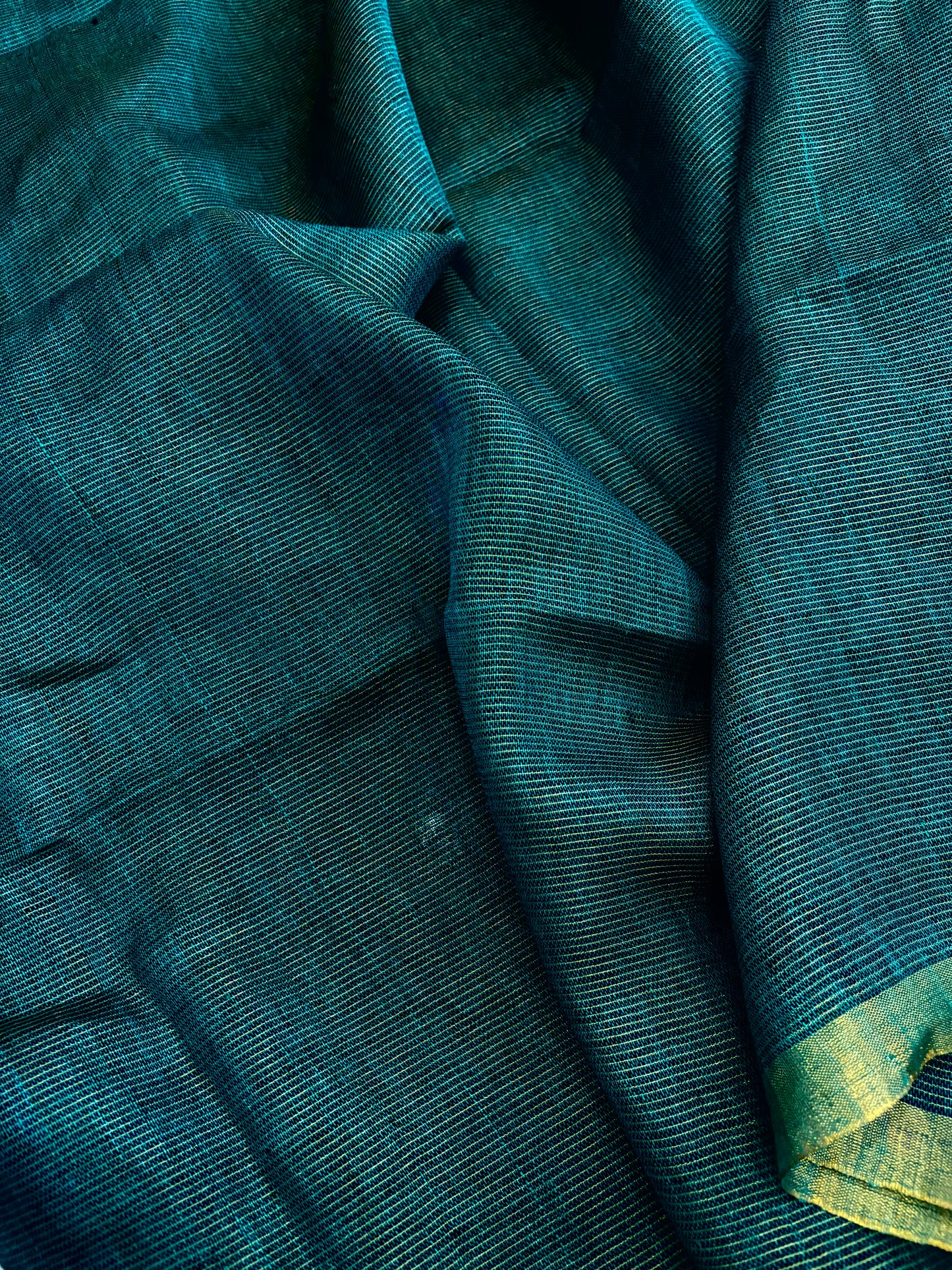 Bengal Linen - Needle Work Jamdani Pallu