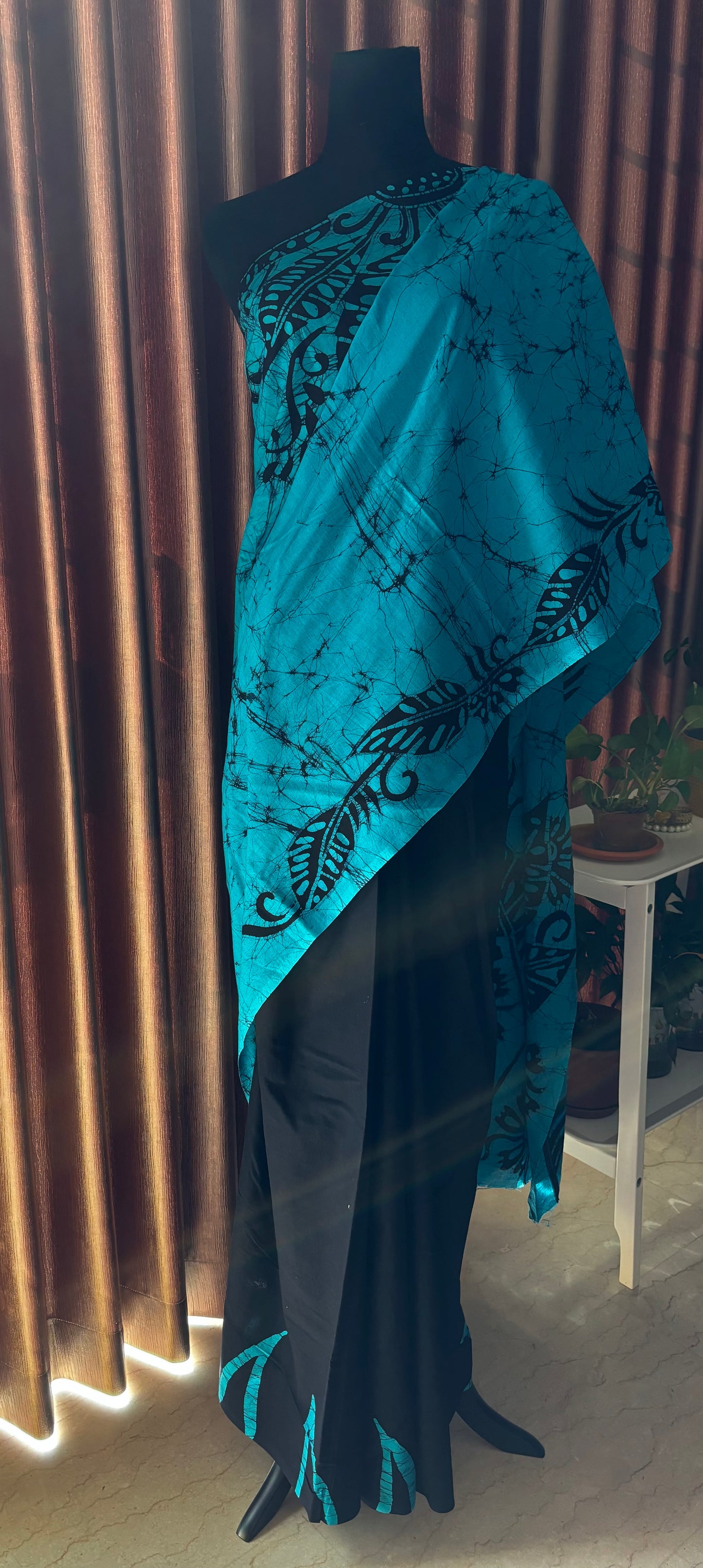 Sri Lanka Cotton - Half & Half Hand Batik