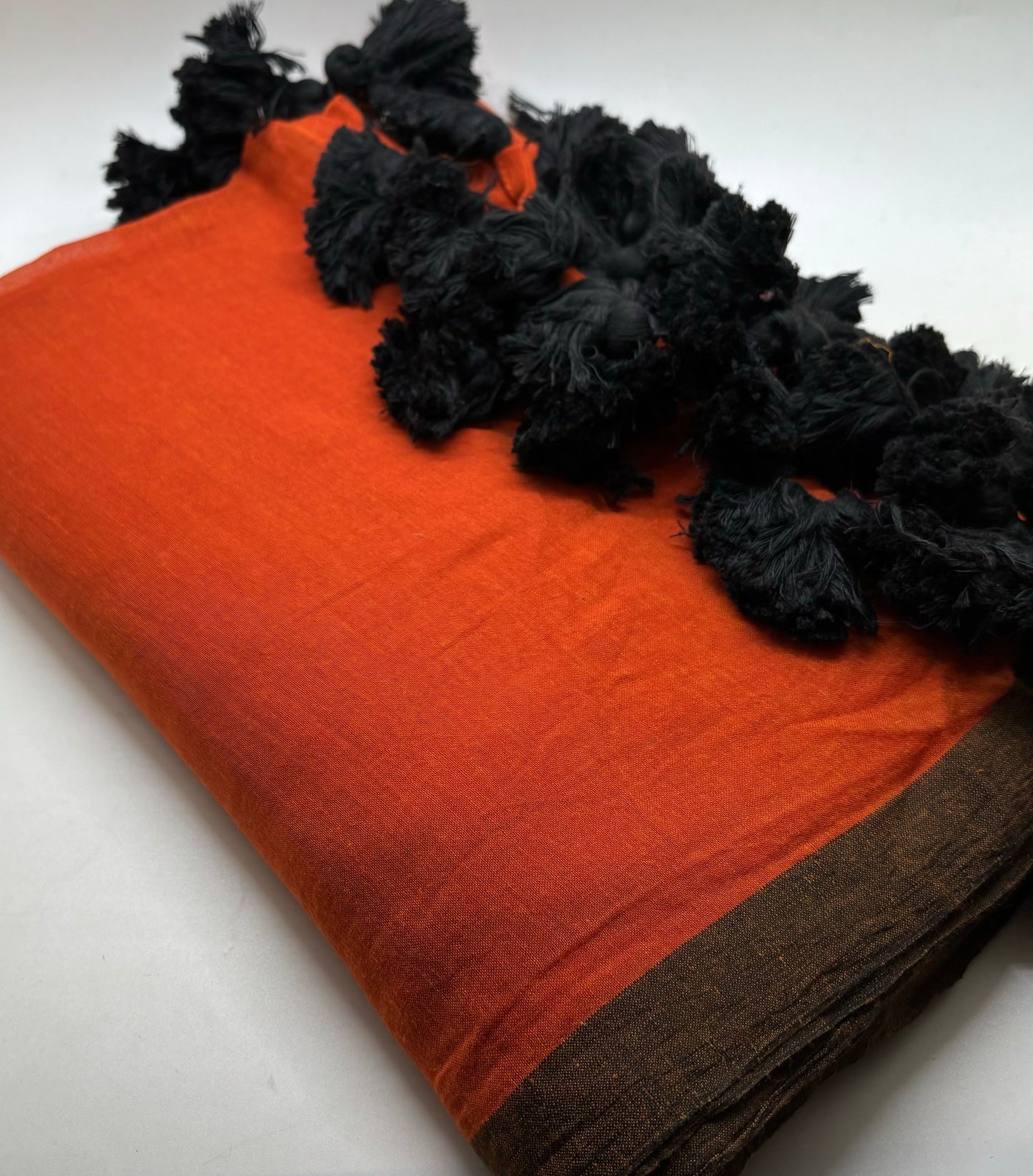Bengal Mul Cotton With Large Tassels