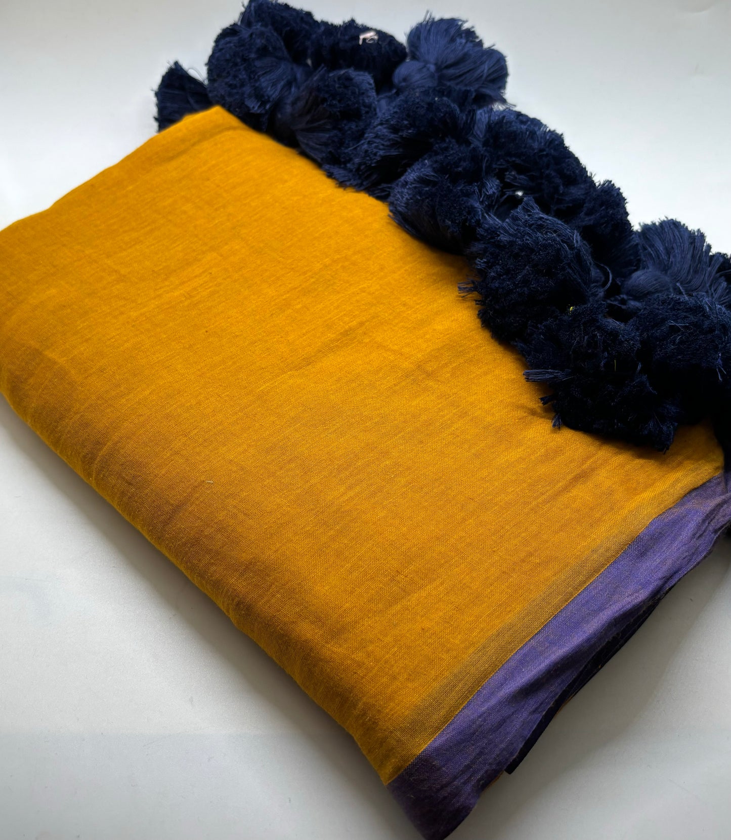 Bengal Mul Cotton With Large Tassels