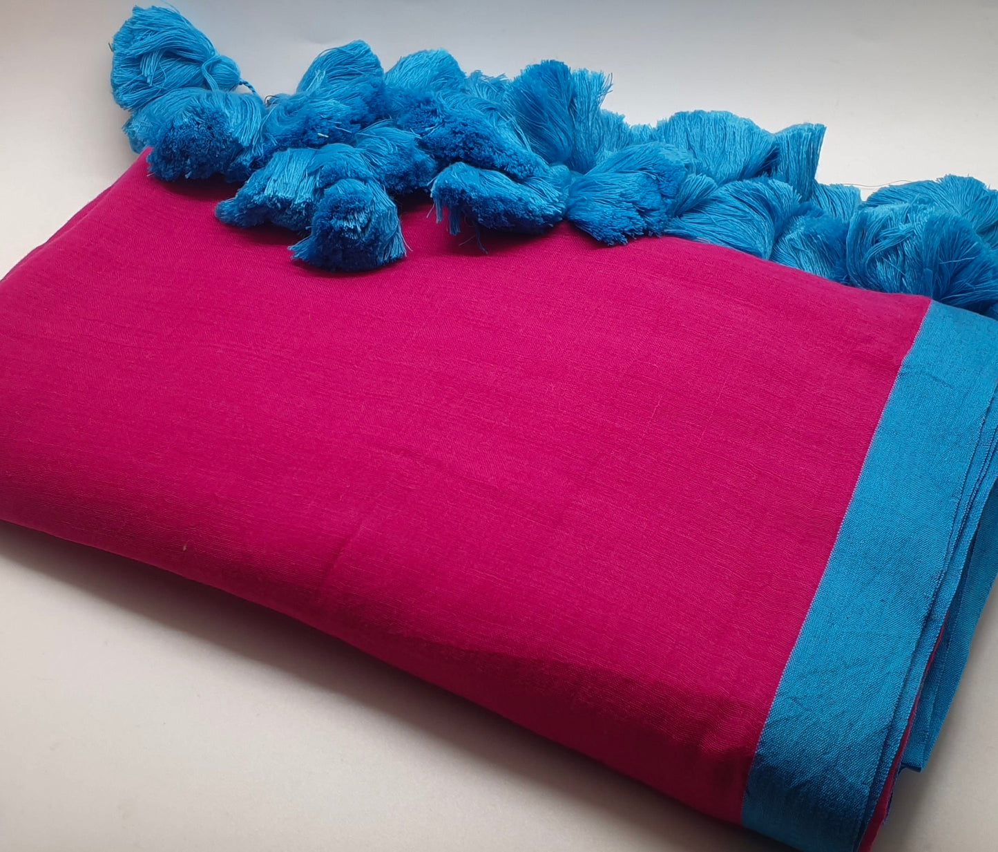 Bengal Mul Cotton With Large Tassels