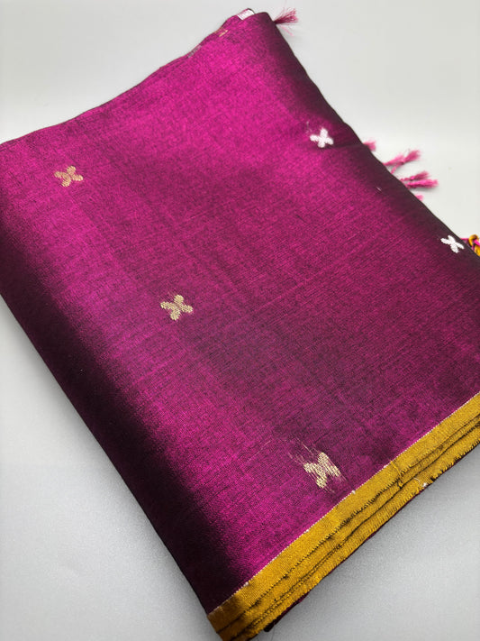 Bengal Tissue Linen - Jamdani Motif