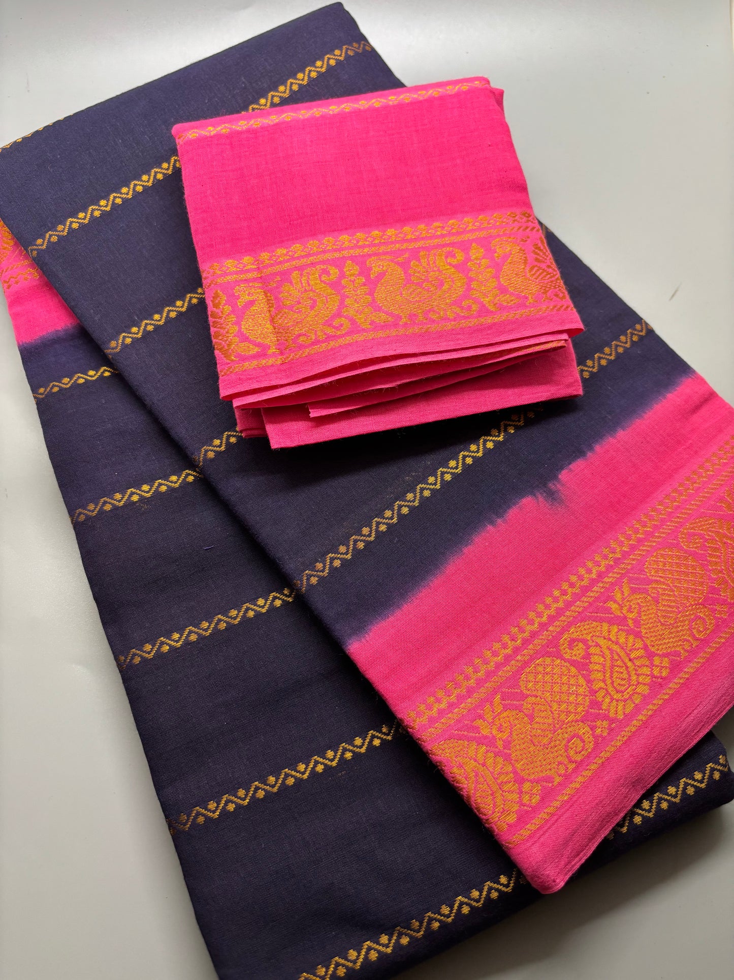 Madurai Sungudi Cotton - Velthari