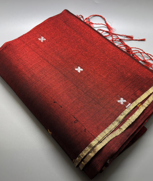 Bengal Tissue Linen - Jamdani Motif