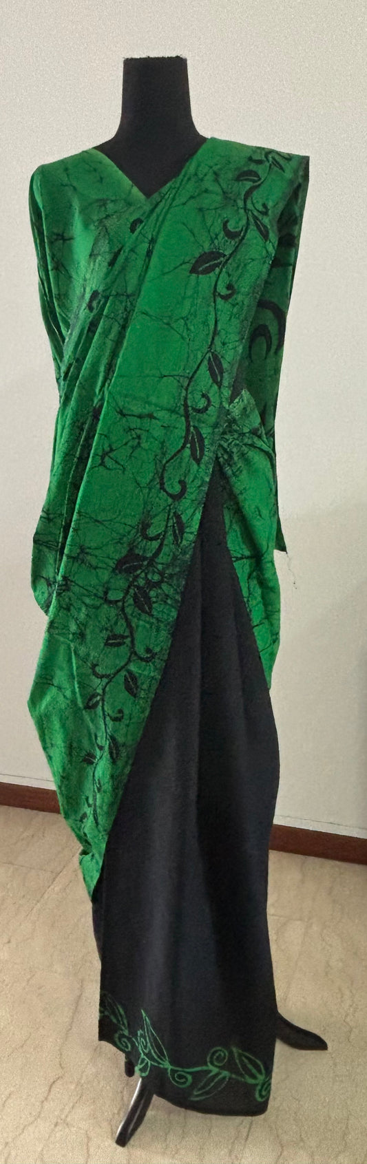 Sri Lanka Cotton - Half & Half Hand Batik