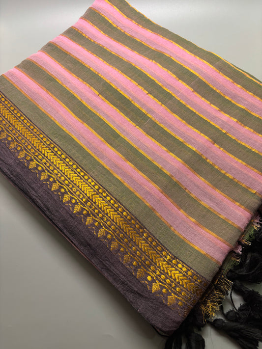 Bengal Mul Cotton -Stripes