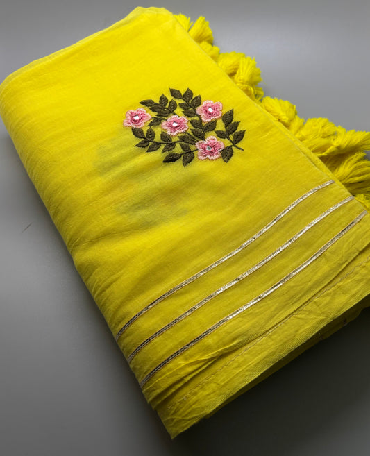 Bengal Mul Cotton - Gota Patti