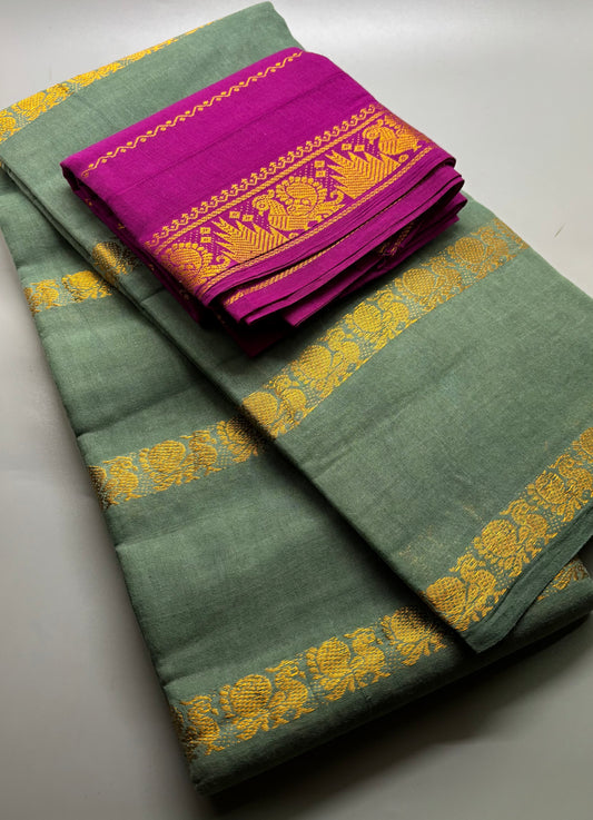 Madurai Sungudi Cotton - Annam Velthari