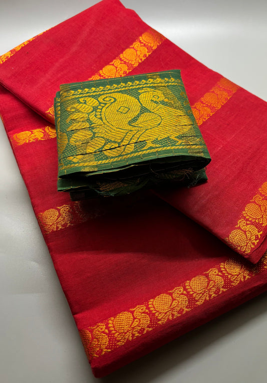 Madurai Sungudi Cotton - Annam Velthari