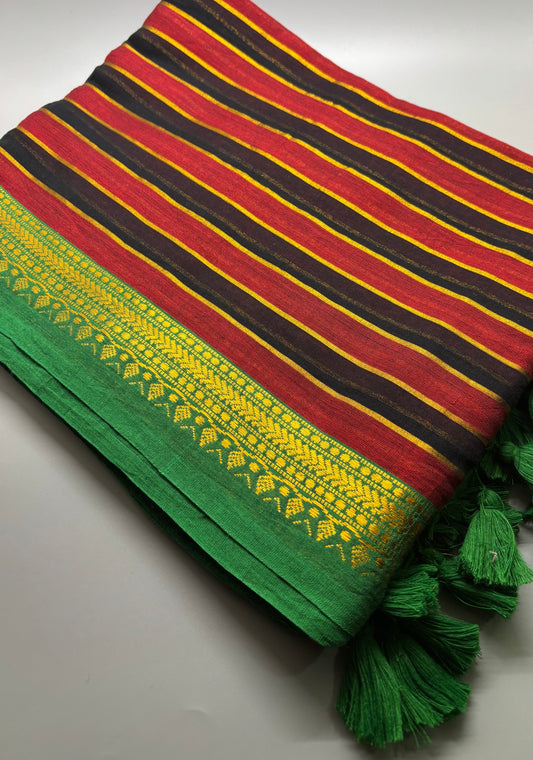 Bengal Mul Cotton -Stripes