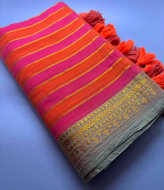 Bengal Mul Cotton -Stripes
