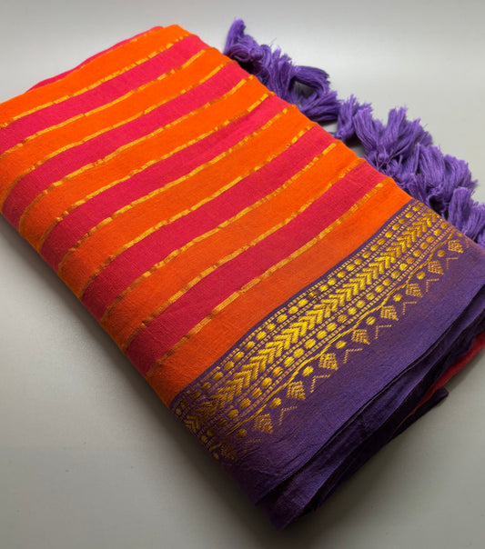 Bengal Mul Cotton -Stripes