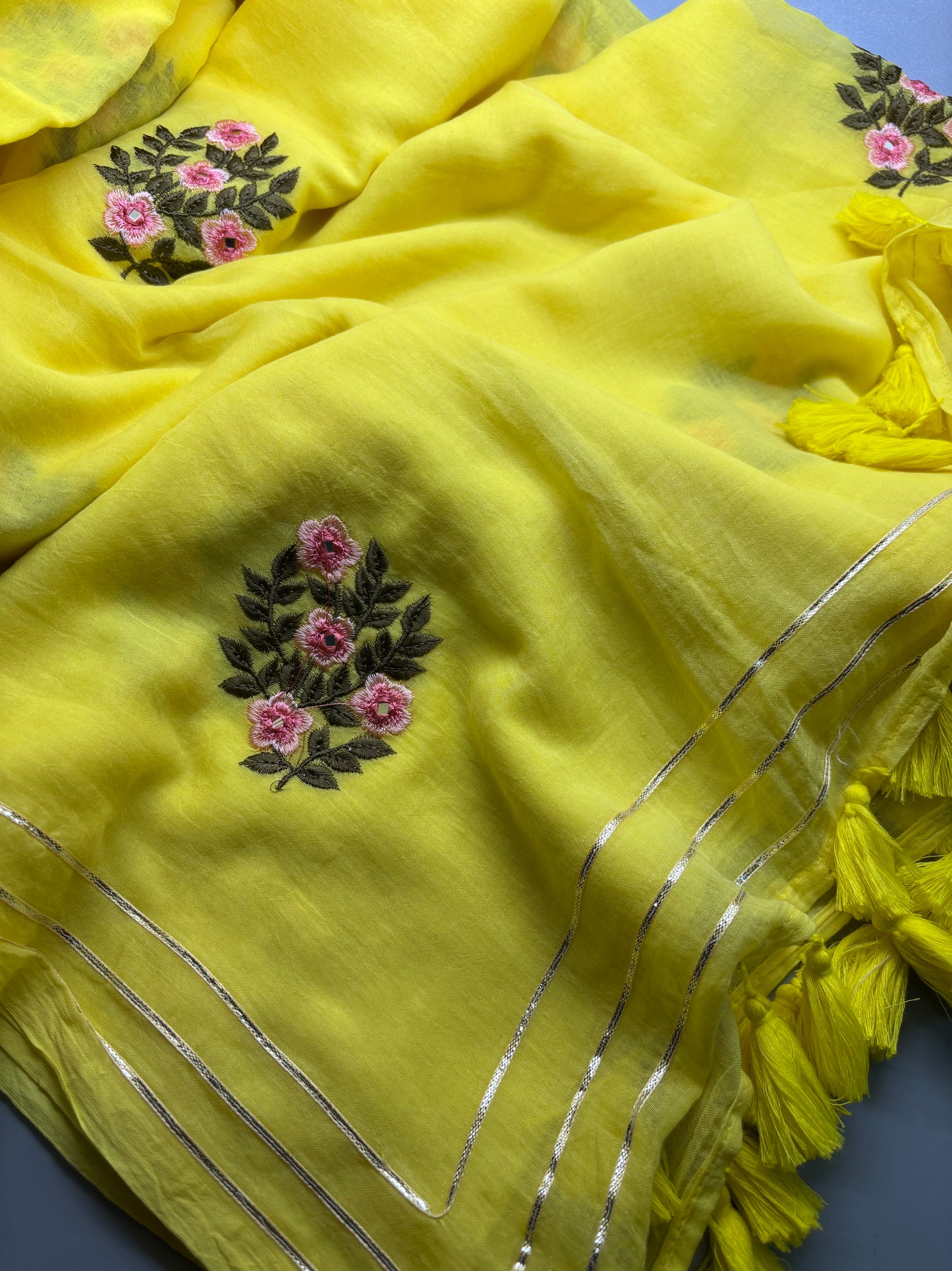 Bengal Mul Cotton - Gota Patti