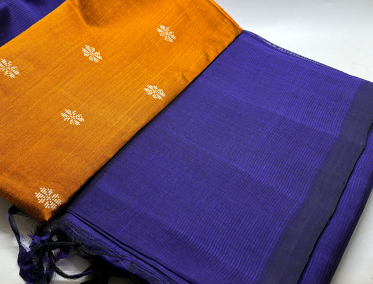 Mangalagiri Silk Cotton - Plain