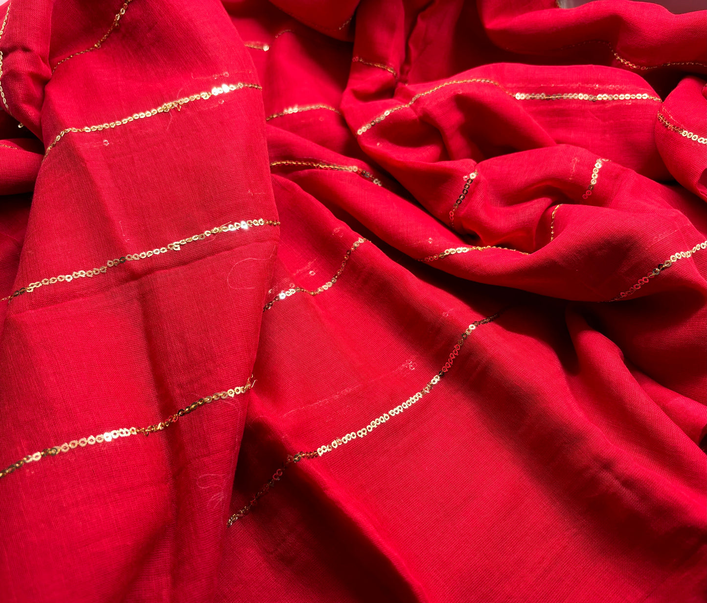 Bengal Mul Cotton with Sequin